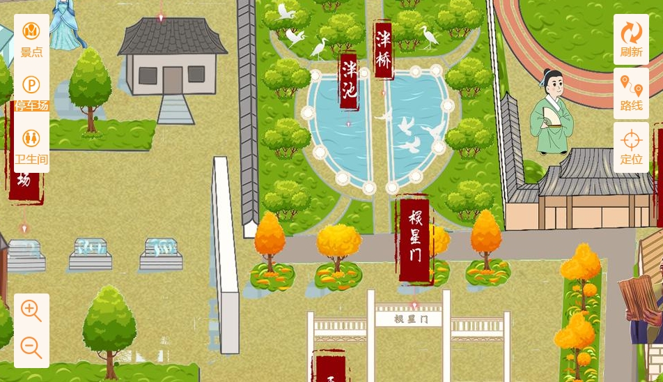 南江手绘地图景区语音讲解导览系统：智慧景区建设的基石